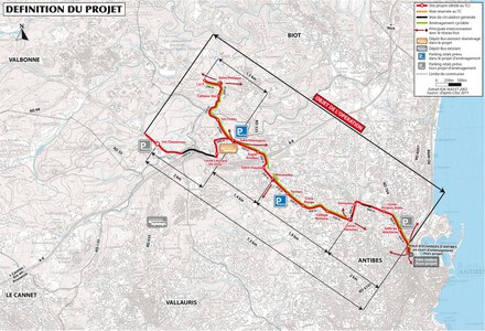 Alpes-Maritimes : un bus-tram reliera Antibes et Sophia Antipolis