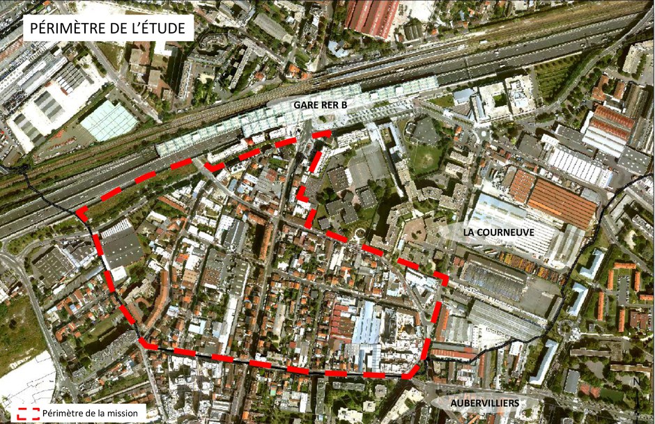 La Courneuve : 20 000 m² de foncier mutable autour de la gare