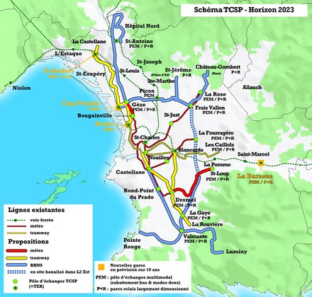 Marseille : Arcadis va élaborer le projet d’extension du tramway au nord et au sud