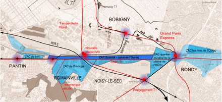 Noisy-le-Sec : un complément d'étude d'impact pour la ZAC de la Plaine de l'Ourcq