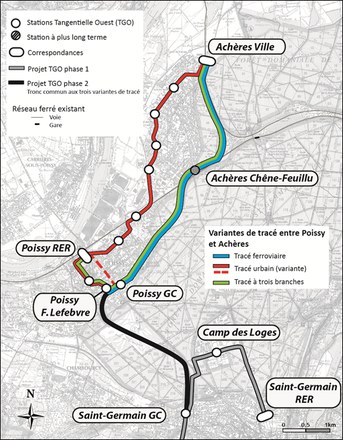 Yvelines : possibles changements de tracé pour la TGO