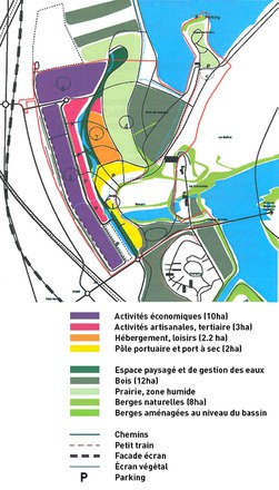 Rhône : un port d'activités et de plaisance habité à Anse