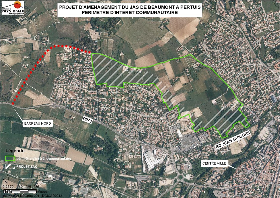 Pays d'Aix : à Pertuis, le projet du Jas de Beaumont passe de 1 200 à 1 800 logements