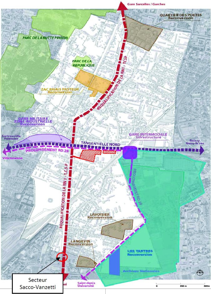 Pierrefitte-sur-Seine : les promoteurs seront consultés cet hiver sur le secteur Sacco et Vanzetti