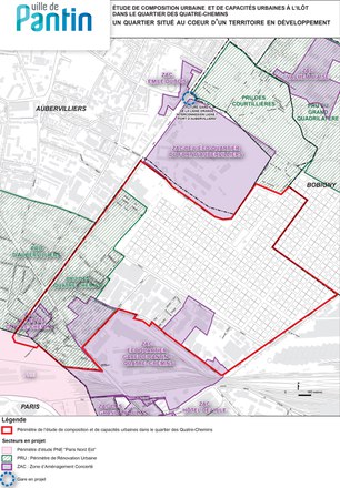 Pantin : un nouveau plan directeur pour le quartier des Quatre-Chemins