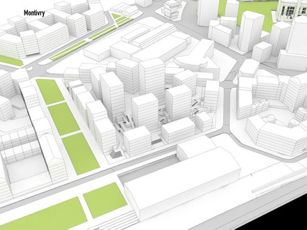 Val-de-Marne : 43 000 m² attribués au groupement Nexity / Sodéarif à Ivry Confluences