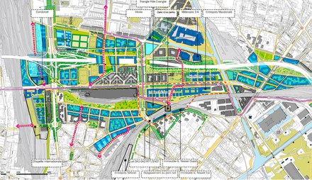 Paris : la laborieuse sortie des programmes connexes de la gare Rosa Parks