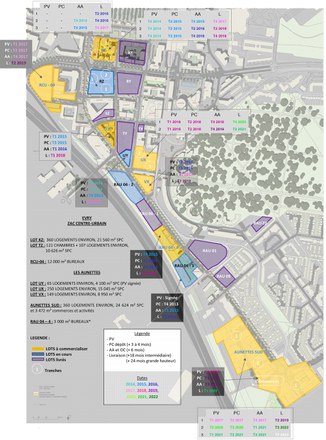 Evry : un maître d'oeuvre pour les espaces publics du Centre Urbain et des Aunettes