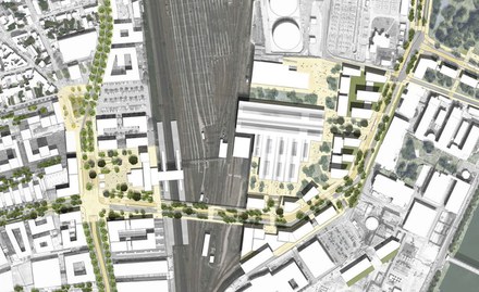 Vitry-sur-Seine : TGT nouvel urbaniste de la ZAC Gare Ardoines où se dessinent les franchissements de Richez