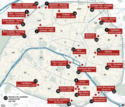 Réinventer Paris : des sites plus attractifs que d'autres