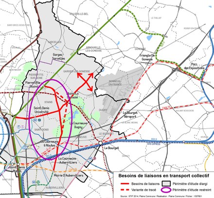 Seine-Saint-Denis : Plaine Commune aimerait prolonger les lignes 12 et 13