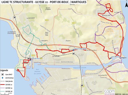 Métropole Aix-Marseille-Provence : la gare Croix-Sainte, seule chance pour la multimodalité à Martigues