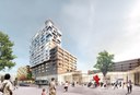 Créteil-l'Echat : Nexity construira 22 000 m² au-dessus de la gare du Grand Paris Express