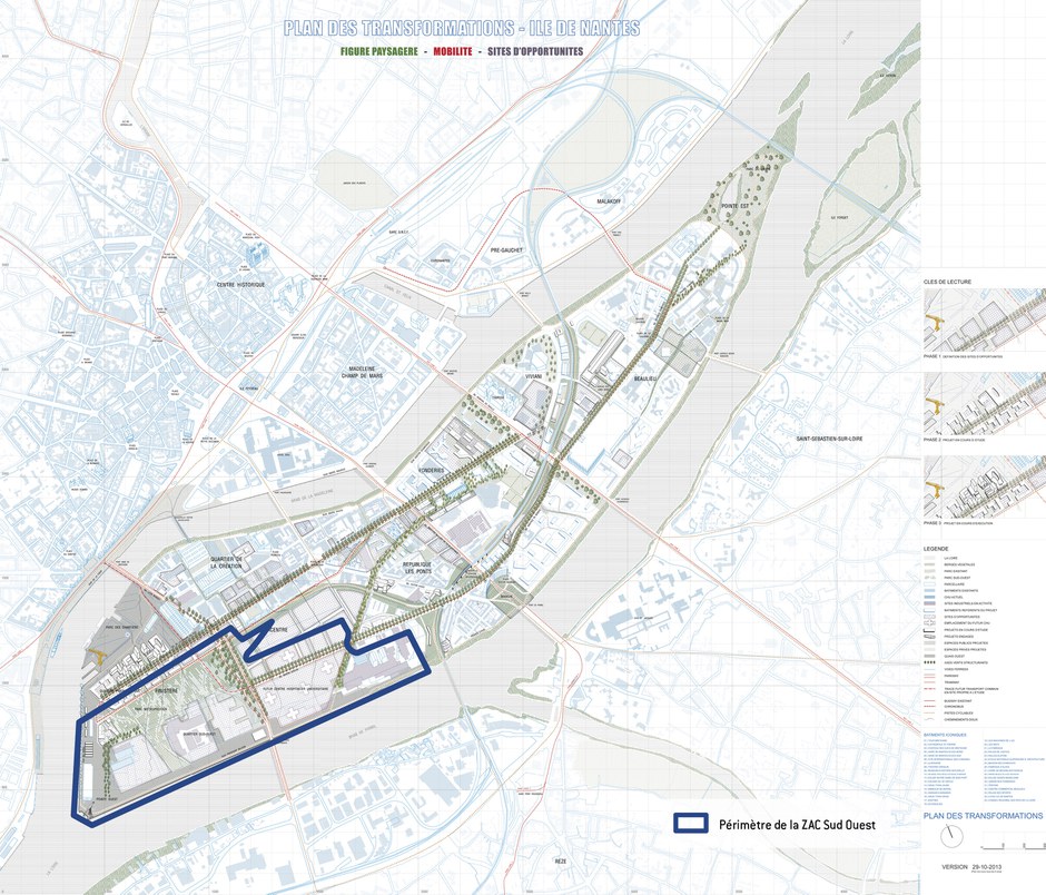 Île de Nantes : la ZAC Sud-Ouest entrera en phase de réalisation fin 2016