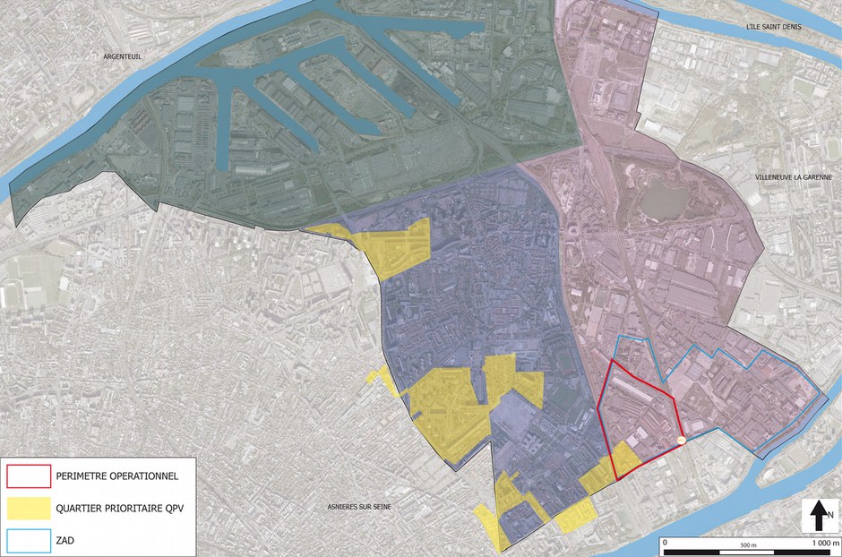 Grand Projet Urbain : Gennevilliers prépare une ZAC pour faire des Grésillons un "quartier d’innovation collaborative"