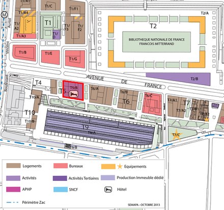 Paris Rive Gauche : un hôtel sur un pont à Tolbiac et deux lots de logements sur dalle à Masséna