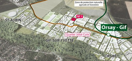 Paris-Saclay : le binôme SOA / Léon Grosse pour la conception-réalisation du lot NF1