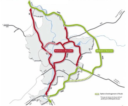 Lyon : la Métropole affirme sa stratégie globale de circulation autoroutière