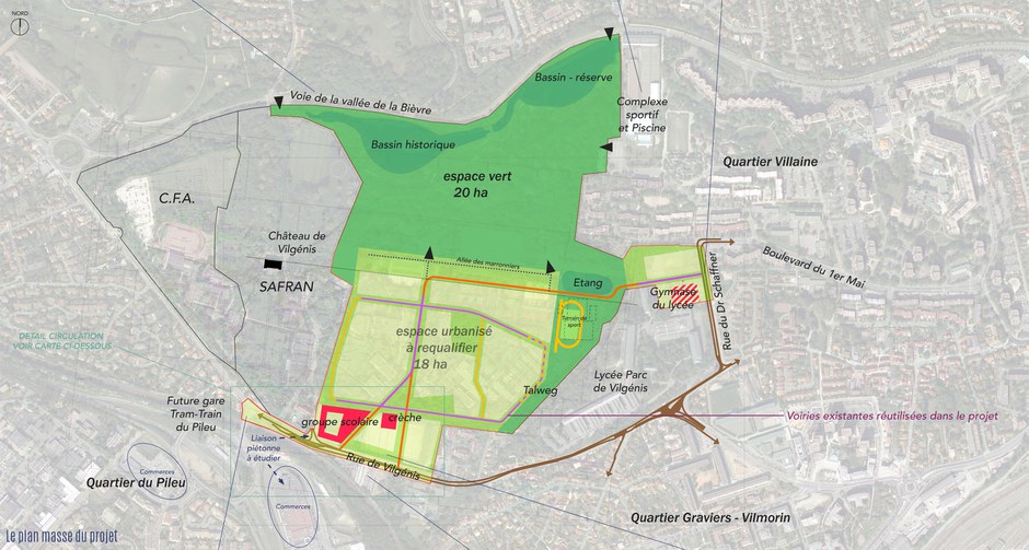 Massy : Base remporte les espaces publics du domaine de Vilgénis