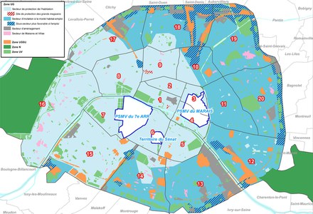 Paris : ce que change la modification du PLU soumise au Conseil