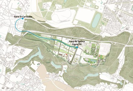 Paris-Saclay : la liaison Satory - Saint-Cyr l'Ecole trouve sa maîtrise d'oeuvre
