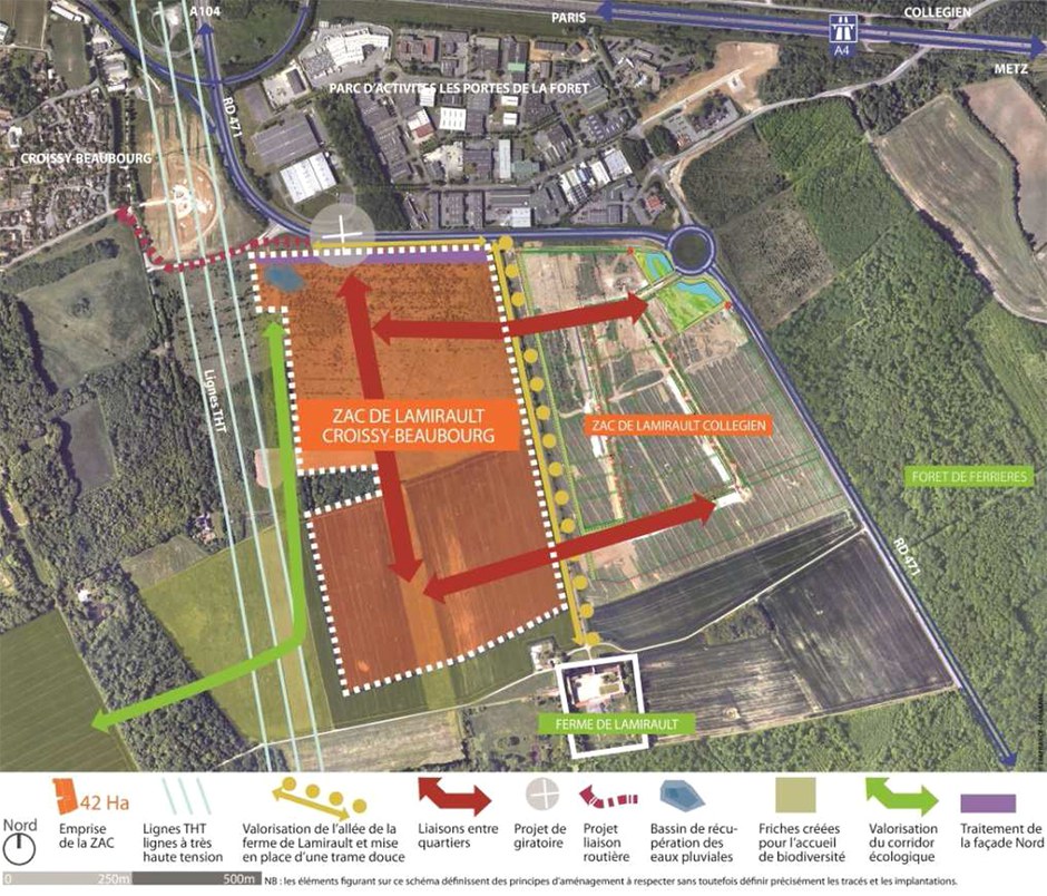 Marne-la-Vallée : coup d'envoi pour le parc d'activités Lamirault