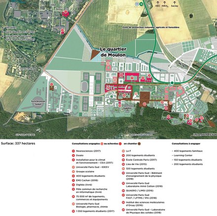 Paris-Saclay : Bruel-Delmar prend le relais du groupement "MSTKA" au Moulon