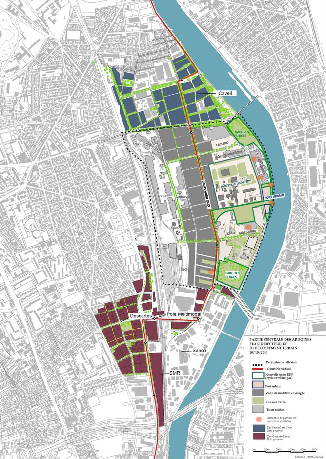 Vitry-sur-Seine : le "port urbain" des Ardoines confié à Artelia et Atelier de l'Île 