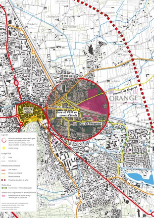 Vaucluse : Orange rêve d'un second centre-ville autour de la gare