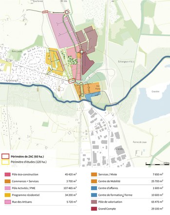 Villefranche-sur-Saône : étendre la zone d'activité lyonnaise grâce à la ZAC de l'Ile Porte