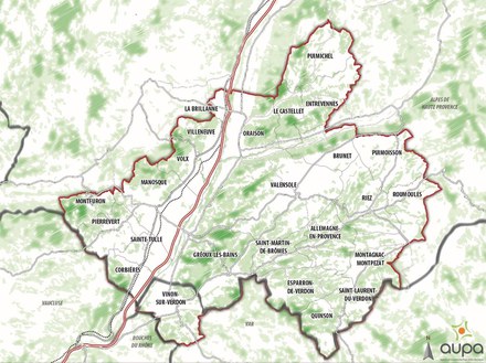 Communauté Durance-Luberon-Verdon Agglomération : construire un outil pédagogique et transversal pour établir une stratégie foncière durable