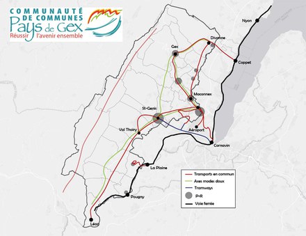 La stratégie transport du Pays de Gex se penche sur le rabattement automobile