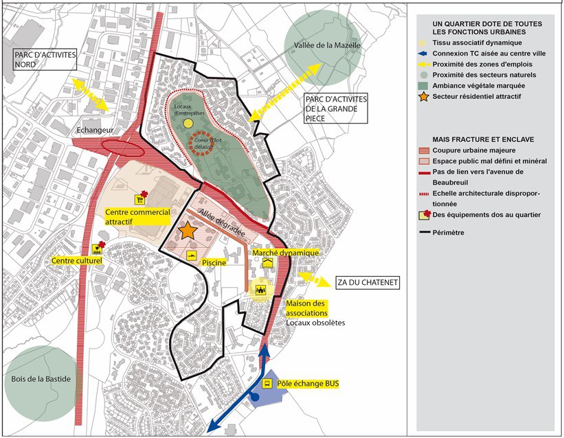 Limoges choisit Créham et Interland pour mener les études urbaines de programmation de ses quartiers NPNRU