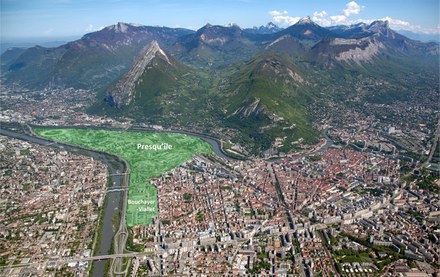 Grenoble : le secteur Cambridge de la ZAC Presqu'Ile prend forme avec Artelia Ville et Transport