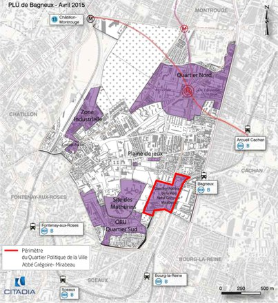 Bagneux : l'agence GRAU chargée d'ouvrir le quartier Abbé Grégoire - Mirabeau, de le diversifier, mais pas de le détruire