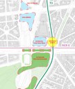 PariSeine va créer une place sur la porte Maillot