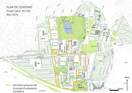 L'EPFIF lance un premier appel pour un projet d'urbanisme transitoire "léger" dans le Bas-Clichy