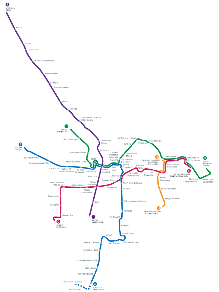 Grenoble : vers une refonte du réseau de tramway