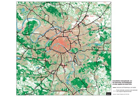 Grand Paris : quatre équipes retenues pour la consultation internationale sur le devenir du périphérique et des autoroutes