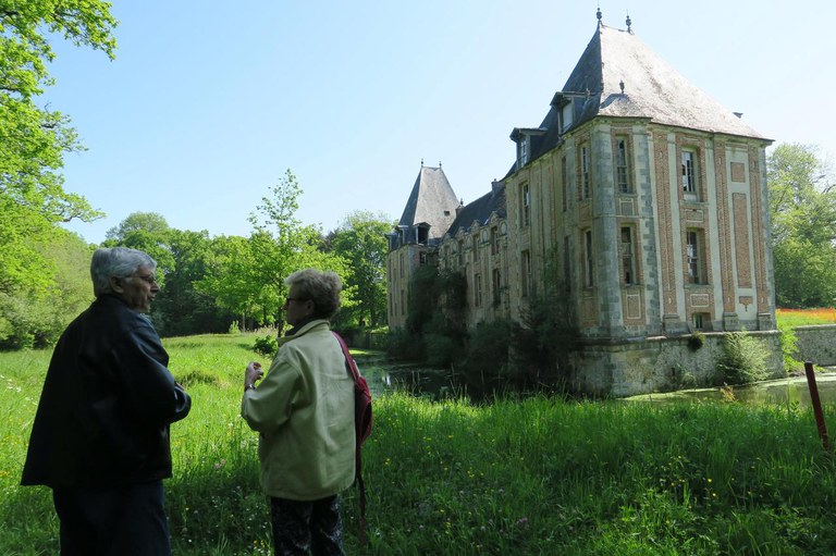 Grisy Suisnes vue du château