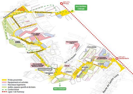 Nantes : la ZAC de La Bottière - Le Pin-Sec est créé, sur la base d'un projet co-construit