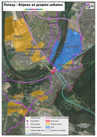 Grand Paris Seine & Oise prépare l'arrivée du RER E à Poissy et à Mantes-la-Jolie