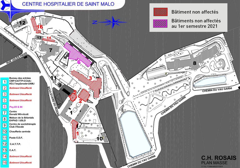 Saint Malo Rosais Plan Masse