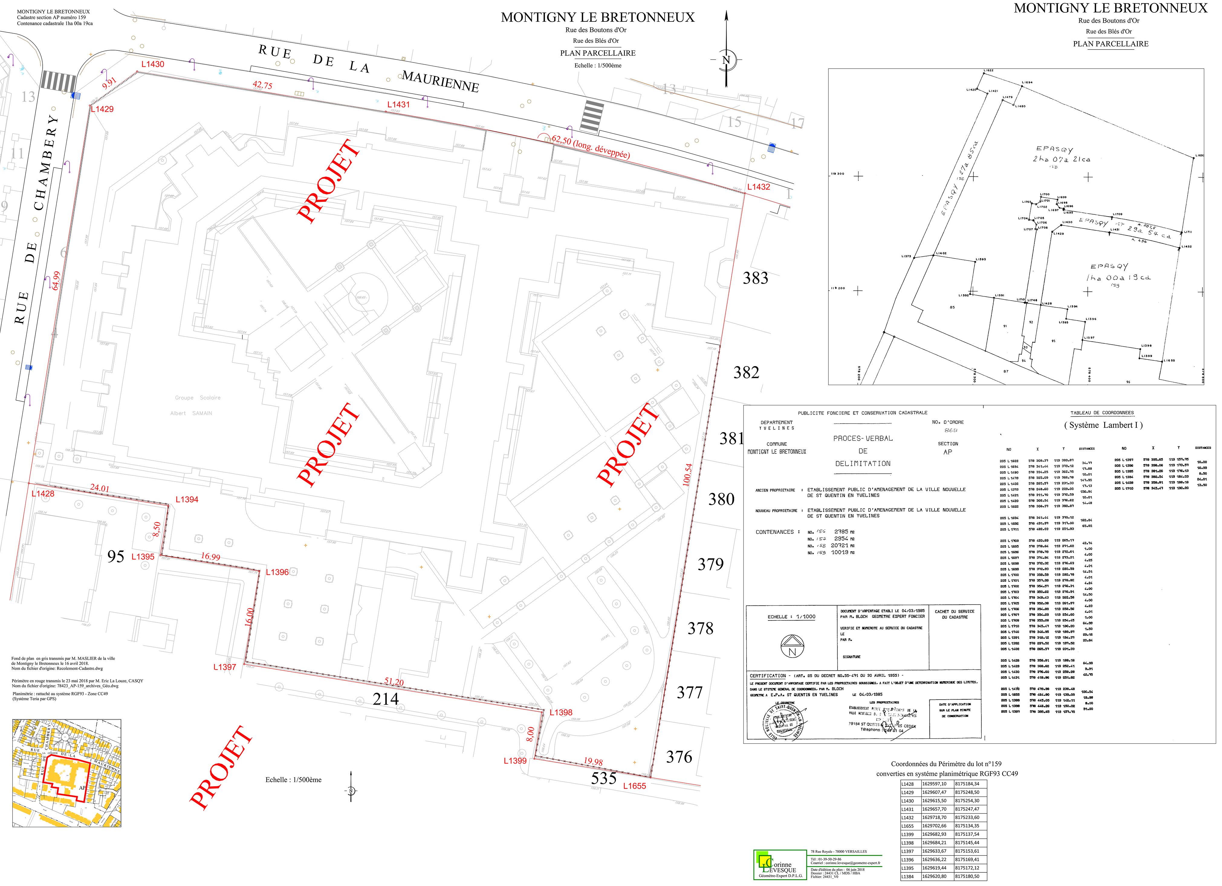 plan parcellaire montigny le bretonneux