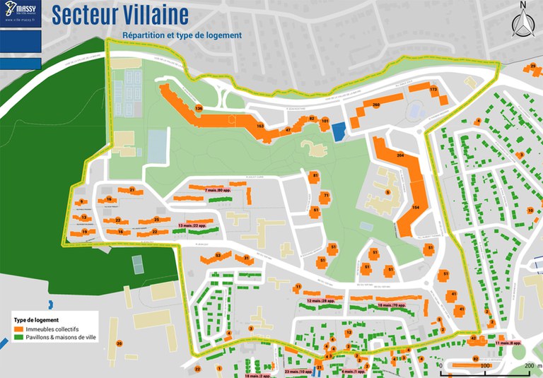 Massy Villaine Type Logement