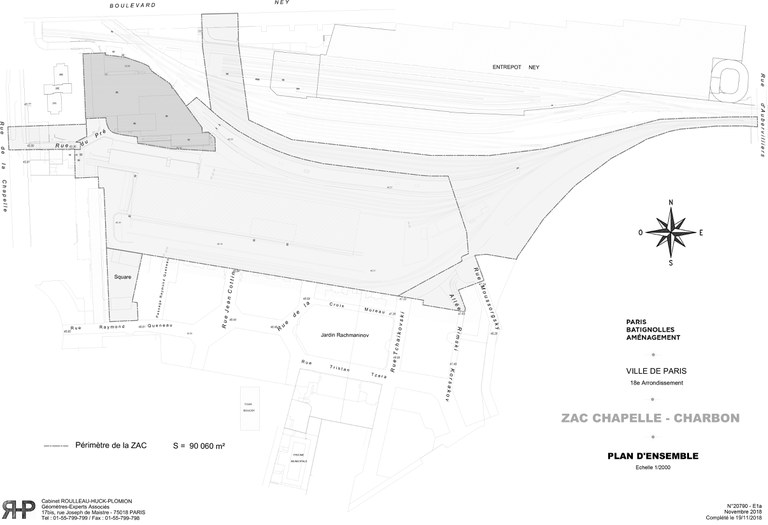 Chapelle Charbon plan de géomètre P MA2019 - original