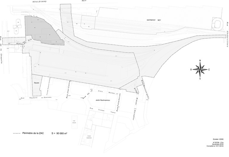 Chapelle Charbon plan de géomètre P&MA2019