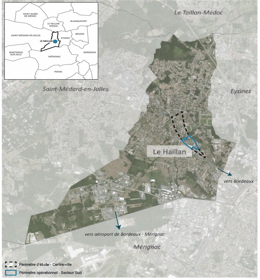 Bordeaux Métropole : lancement en vue pour le projet de cœur de ville du Haillan