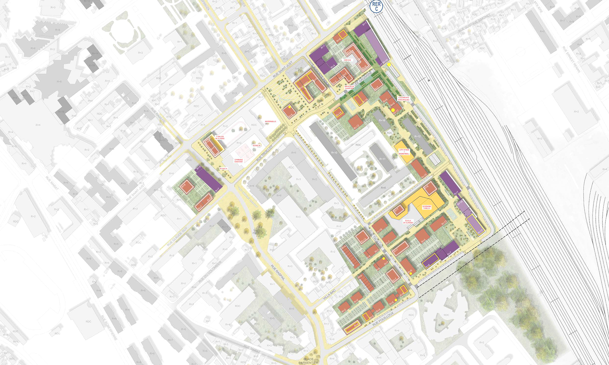 Ivry sur Seine EPA ORSA Gagarine Truillot_plan masse