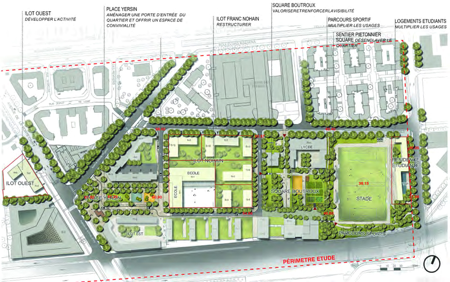 Paris Chevaleret Oudiné_plan d'étape projet Bédier